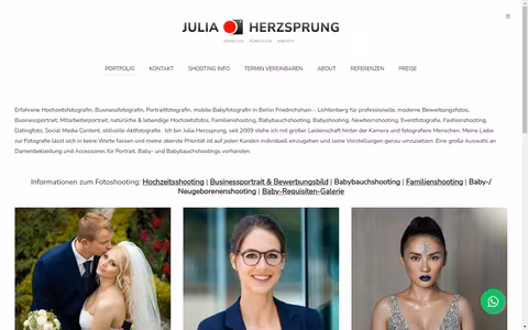 Herzsprung Foto - Julia Herzsprung Fotograf