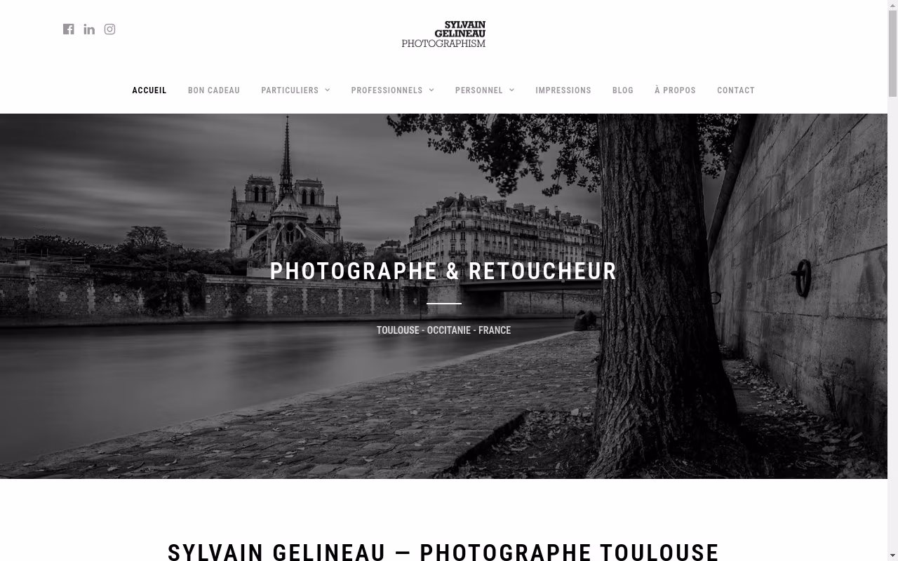 Sylvain Gelineau Photographism - Photographe Toulouse