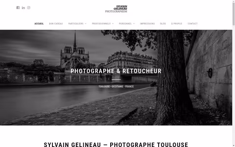 Sylvain Gelineau Photographism - Photographe Toulouse