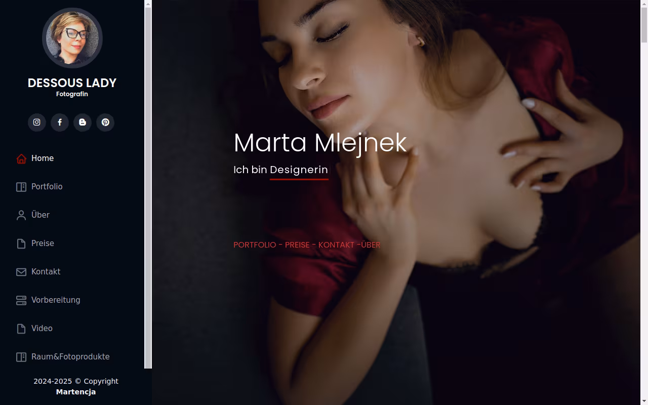 Boudoir Fotograf(in) Berlin - Martencja