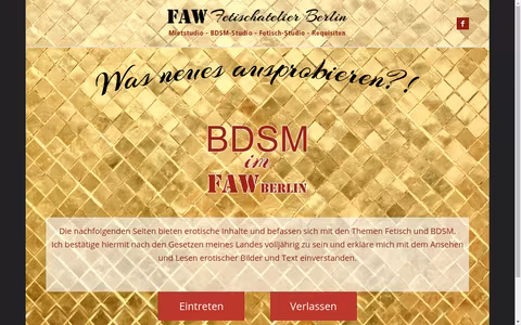 FAW - Mietstudio für BDSM / Bondage - FAW (Fetischatelier Wilke)
