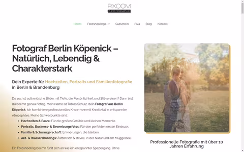 Pixoom Photographie - Dein Fotograf aus Berlin Köpenick