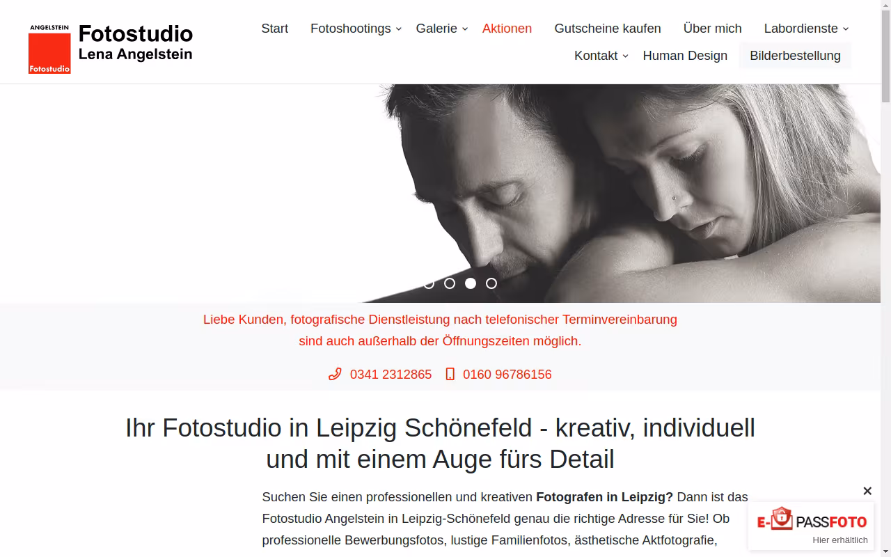 Foto Angelstein Leipzig professionelle Fotografie